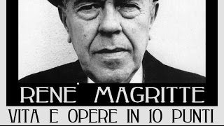 René Magritte vita e opere in 10 punti [upl. by Bergess]