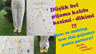 Pijama Kalıbı  Kesimi  Dikimi  Modeli  Tasarım  Kalıp  Modelistlik [upl. by Ziegler]