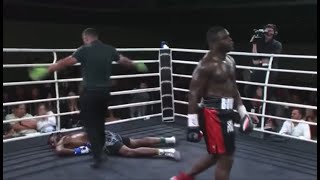 Future NFL Hall of Famer Frank Gore EXECUTES A Man In A Boxing Match [upl. by Ahon]