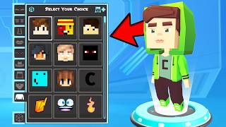 TRANSFORMEI SKIN DOS YOUTUBERS EM CUBIO [upl. by Adnoloy]