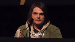 Sweet interaction between Gerard Way and father of a teenage fan [upl. by Enilec186]