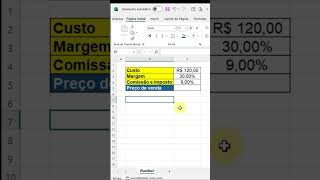 Como calcular o preço de venda com margem e comissão [upl. by Eiliab]