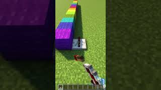 Rainbow wave minecraft shorts [upl. by Neelrac]