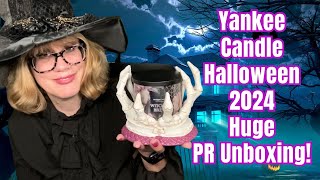 Yankee Candle Halloween 2024 Huge PR Unboxing [upl. by Rosenblum]