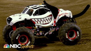 Monster Jam 2020 Anaheim CA 2  EXTENDED HIGHLIGHTS  Motorsports on NBC [upl. by Lalittah368]