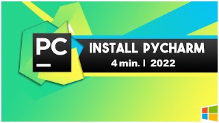 Install PyCharm amp Python on Windows 10  Updated 2022 [upl. by Nnylatsyrc715]