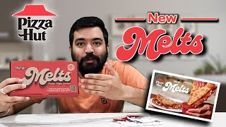 Pizza Hut Melts  Trying Newly Launched Melts From Pizza Hut [upl. by Minne770]