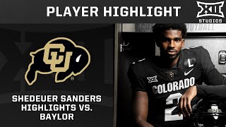 Shedeur Sanders Highlights vs Baylor [upl. by Monique880]