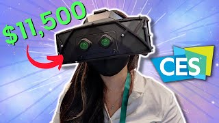 The Future of VR is INSANE  CES 2022 [upl. by Ellerey]