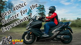 Kymco Xciting S 400i Review [upl. by Mercie]