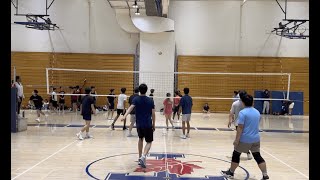 UofT D1 Volleyball Intramurals New College vs Rotman [upl. by Hildie517]