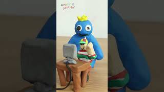 Rainbow friends blue and First friend made MrFun from Sprunki rainbowfriends sprunki roblox [upl. by Bernhard791]