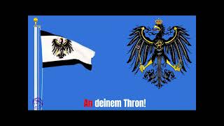 The royal anthem of Kingdom of Prussia from 1795 to 1918quotHeil dir im Siegerkranzquot [upl. by Noislla]