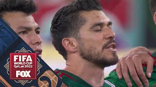 Mexico’s National Anthem ahead of matchup with Poland  2022 FIFA World Cup [upl. by Slinkman]