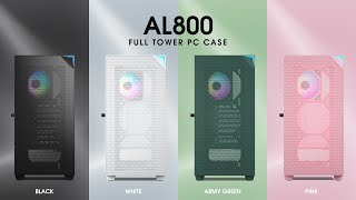 Vetroo AL800 ATX PC Case  Four Colors Avaliable [upl. by Gibe]