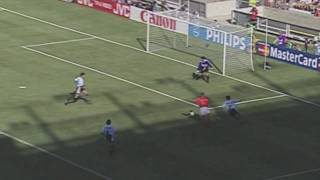 Netherlands  Argentina Bergkamp Goal 1998 HD [upl. by Mattson]