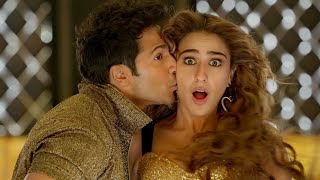 Husnn Hai Suhaana  VarunDhawan  Sara Ali Khan  Chandana Dixit  Abhijeet  Coolie No1 [upl. by Nonnairb]