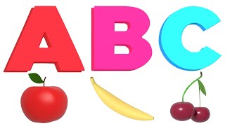 ABC Fruits Song  More Educational Videos And Kids Song by Farmees Sunny Barn [upl. by Neisa]