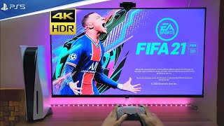 Switching to FIFA 21 after Playing FIFA 23 PS5 4K HDR 60FPS [upl. by Noryb487]