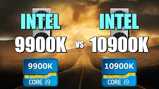 9900K vs 10900K  2060S CSGO Fortnite PUBG GTAV Overwatch [upl. by Cralg]