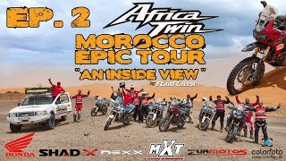 Africa Twin Morocco Epic Tour and inside view Ep 2 Midelt  Dades [upl. by Yntrok]