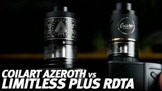 Limitless Plus VS CoilArt Azeroth  Сравнение RDTA [upl. by Deirdre]