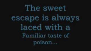 Halestorm Familiar Taste of Poison LYRICS [upl. by Hervey]