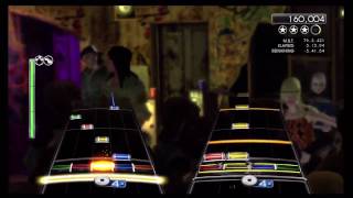 Paradise City Expert GuitarDrums Rock Band Custom 720p HD [upl. by Enidlarej]