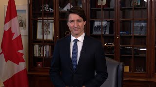 Prime Minister Trudeau delivers a message on the Speech from the Throne [upl. by Yaffit187]