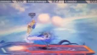 I found Ganondorfs most useless up smash combo against Captain Falcon [upl. by Ydarb84]