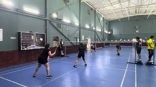 04 Oct 2024  JoJenny vs BengMapelle  MiniTournamentGirls QPALS Badminton DohaQatar [upl. by Devaj]