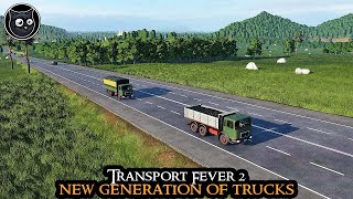 NEW TRUCKS  Transport Fever 2 HARDMODE  FULL GAME Very Hard Part 23 [upl. by Idhem]