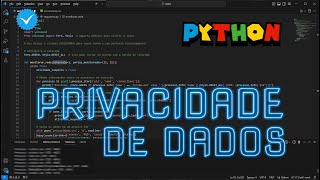 APRENDA A PROTEGER SEUS DADOS COM O PYTHON EM APENAS 1 MINUTO [upl. by Ahseina994]