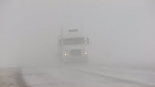 Snowfall winter storm warnings in effect for southeastern Saskatchewan [upl. by Norabal295]