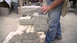 Site Cutting Arriscraft Building Stone [upl. by Aleuname795]