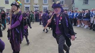 8th Halesworth Day of Dance 23rd March 2024 Pretty Grim Border Morris [upl. by Ahsyek]