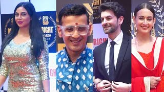 Arshi Khan Neil Nitin Mukesh and others at Bright Awards and Birthday Celebration of Yogesh Lakhani [upl. by Assirahs862]