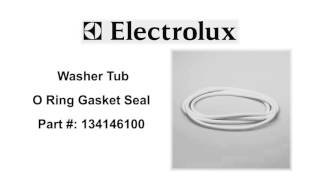 Electrolux Washer Tub O Ring Gasket Seal  Part Number 134146100 [upl. by Tnerb44]