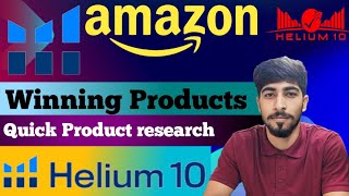 Helium 10 Products Research Tutorial For Amazon Find Profitable products New Tips 2024 [upl. by Charlie]