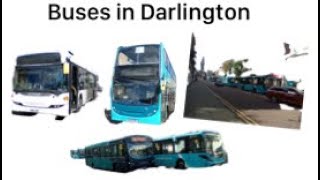 Buses in Darlington Arriva Hodgsons Weardale Stagecoach [upl. by Narba577]