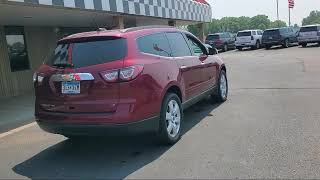 2017 Chevrolet Traverse LT Sport Utility Blaine Fridley Coon Rapids Anoka Andover [upl. by Norina]