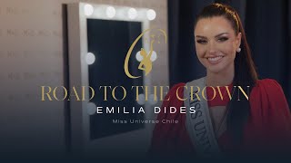 ROAD TO THE CROWN WITH MISS UNIVERSE CHILE 2024 EMILIA DIDES Miss Universe [upl. by Acinoed]