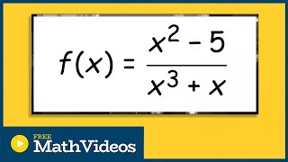 Find vertical and horizontal asymptotes of a rational function [upl. by Francyne969]