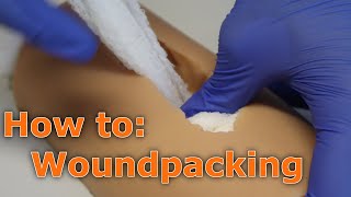 Woundpacking  Taktische Medizin 13 [upl. by Nodle]