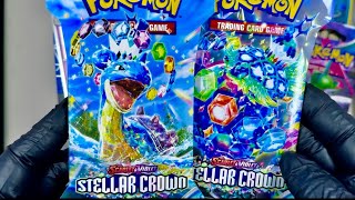 Opening X2 Pokémon STELLAR CROWN 👑 BOOSTER PACKS FULL COLLECTION 03 [upl. by Holly-Anne]