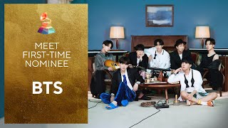 BTS  Meet The FirstTime GRAMMY Nominees [upl. by Itteb]