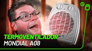 Termoventilador Mondial A08 simples prático e acessível mas não é para todos [upl. by Dremann]