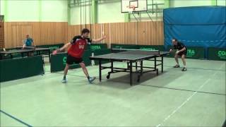 Marc Schinkel  Nicolai Popal Tischtennis 2015 [upl. by Evie]