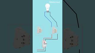 कुछ अलग प्रकार के Two Way Switch का Connection Diagram shorts  bijlielectrical [upl. by Mickey]