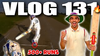 CRICKET CARDIO aggressive BATTING🔥 Hard Hitting in NETS PRACTICE😍 40 Overs Match Vlog [upl. by Elirpa636]